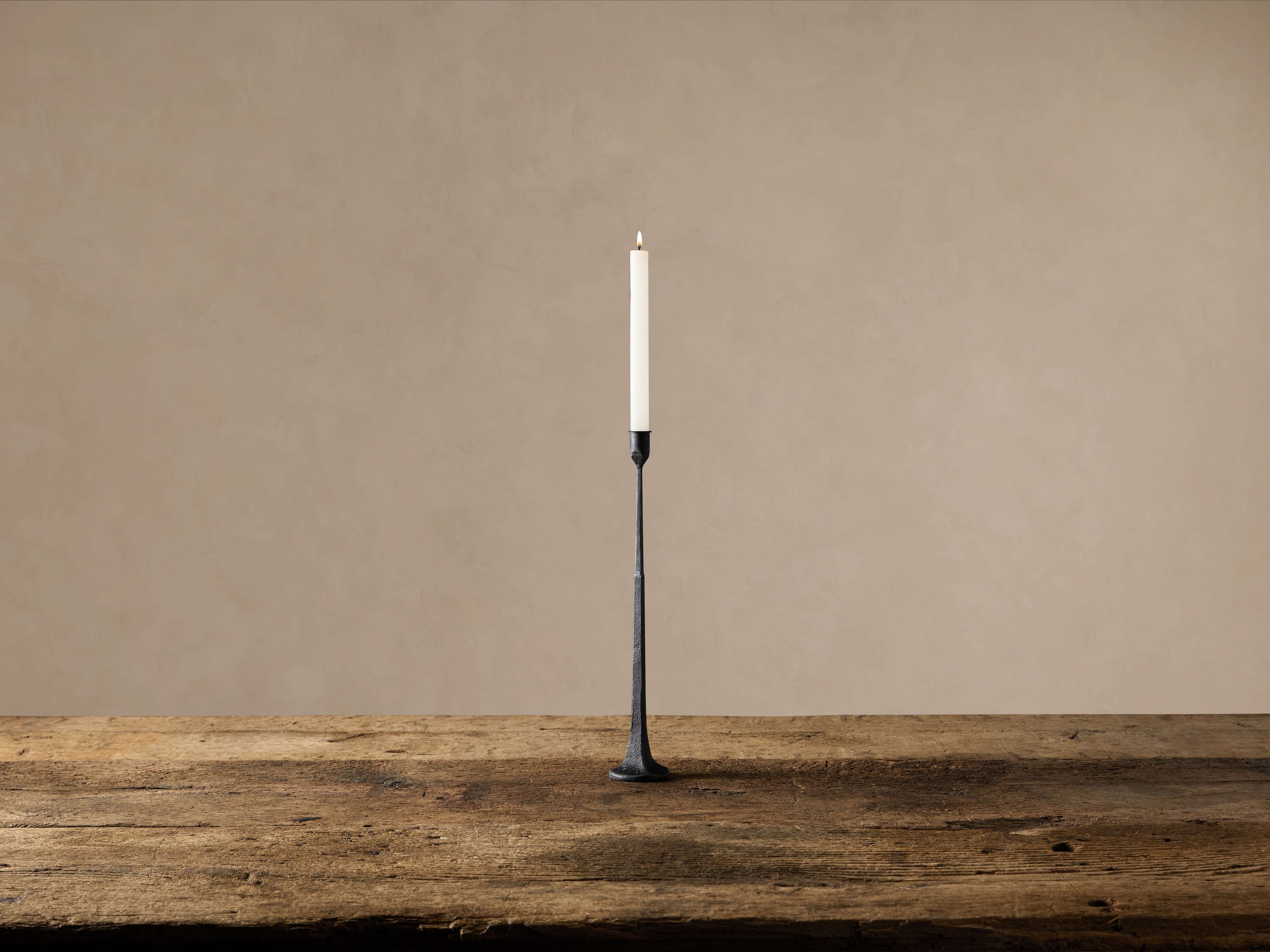 Cast Iron Taper Candle Holder